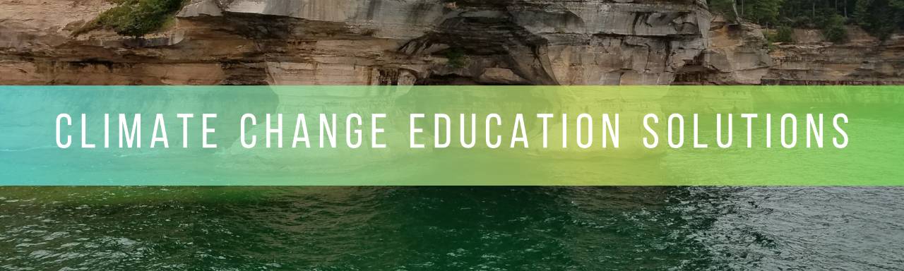 Climate Change Education Solutions Banner
